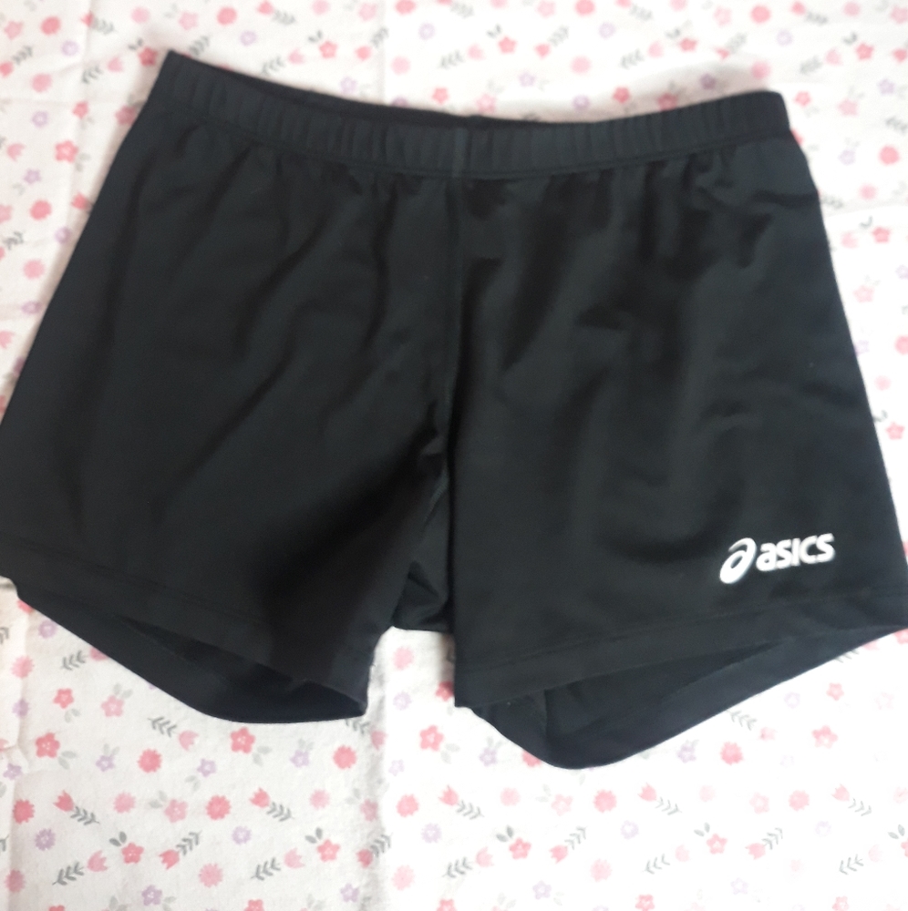 2 for $7- Asics Black Workout Shorts